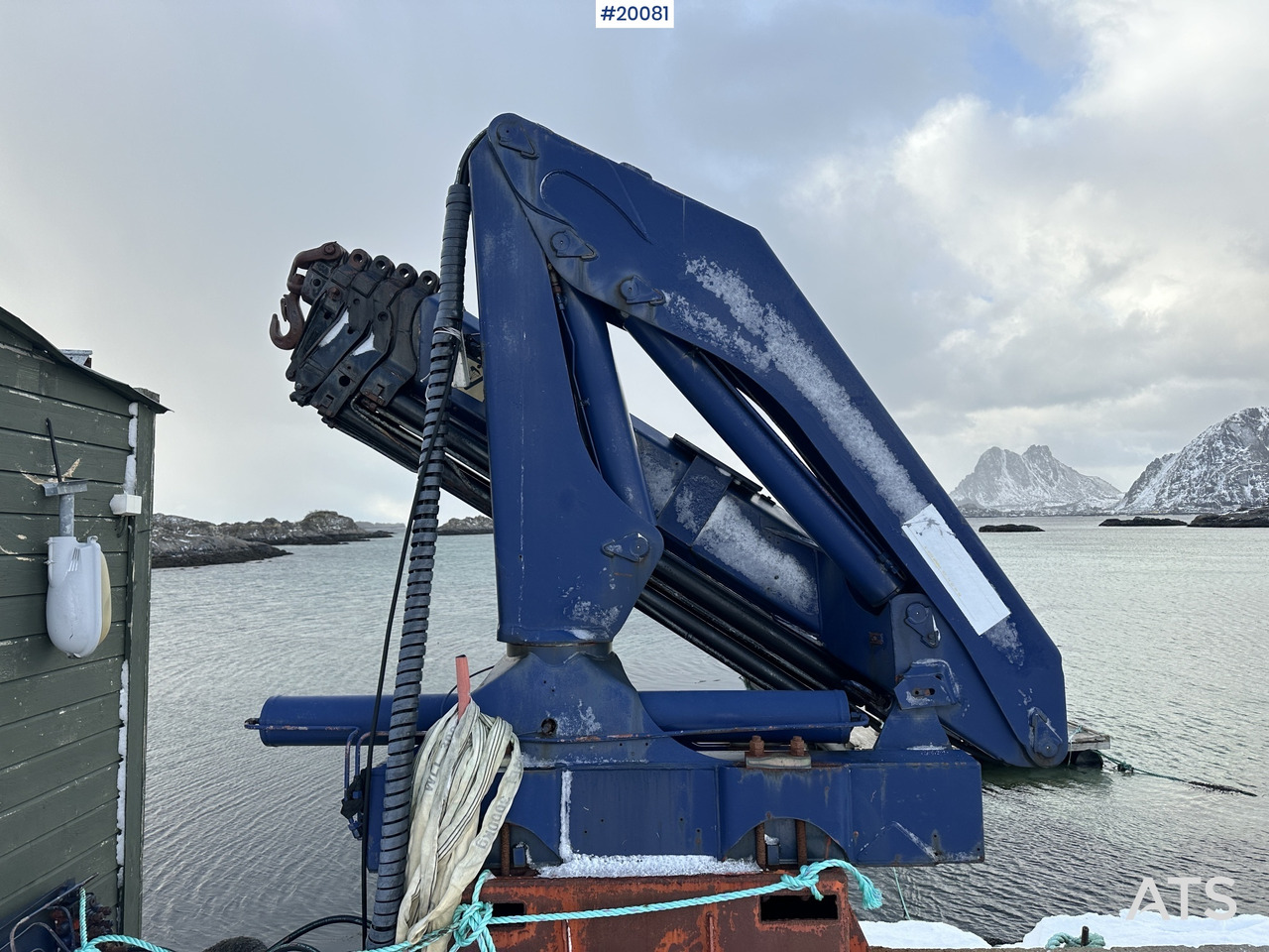 Palfinger PK 14080 C kran m/ hydraulikk pumpe - Ladekran: das Bild 1 Palfinger PK 14080 C kran m/ hydraulikk pumpe - Ladekran: das Bild 1