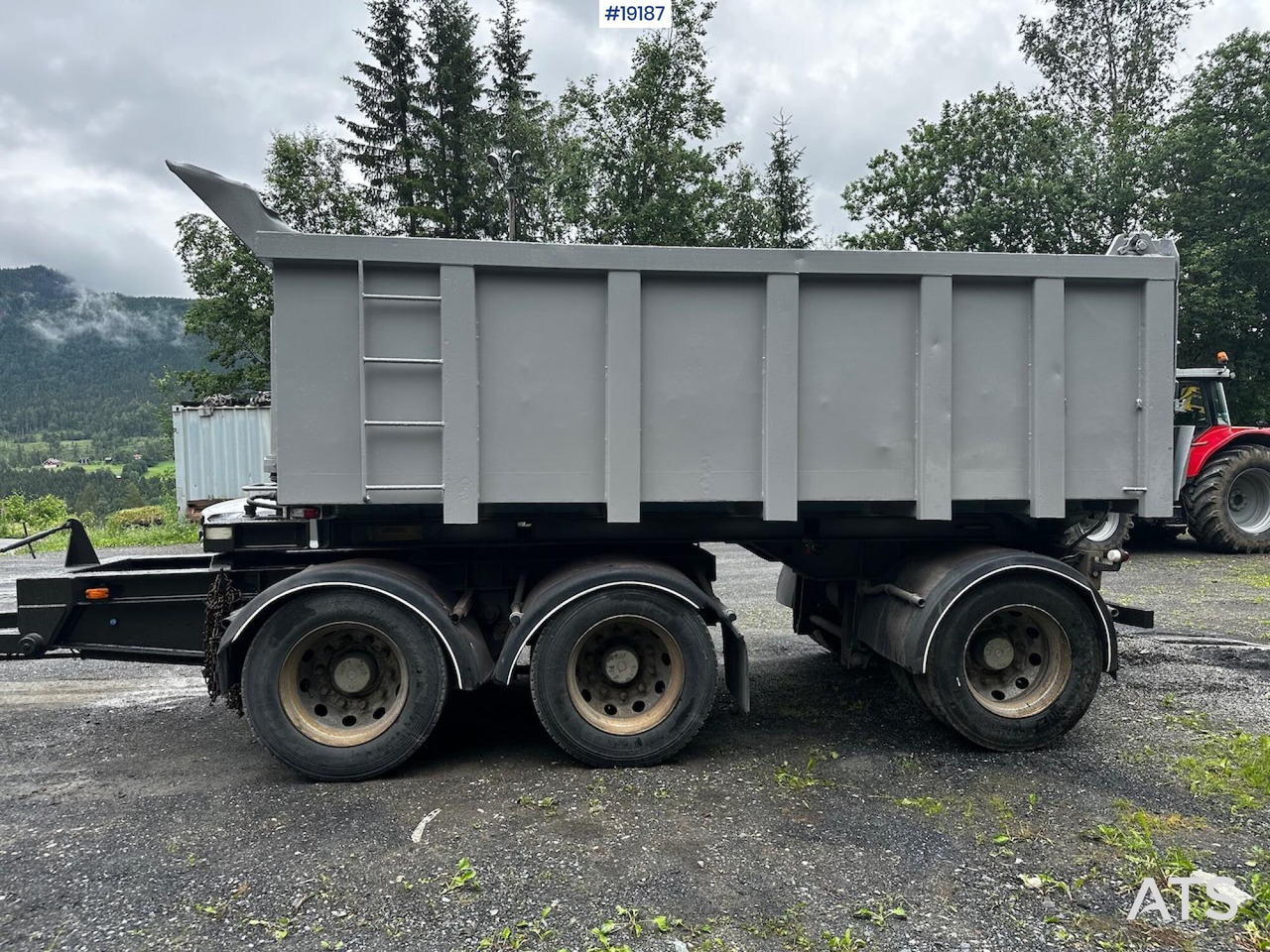 Triolift 3 akslet - Kipper Anhänger: das Bild 2 Triolift 3 akslet - Kipper Anhänger: das Bild 2