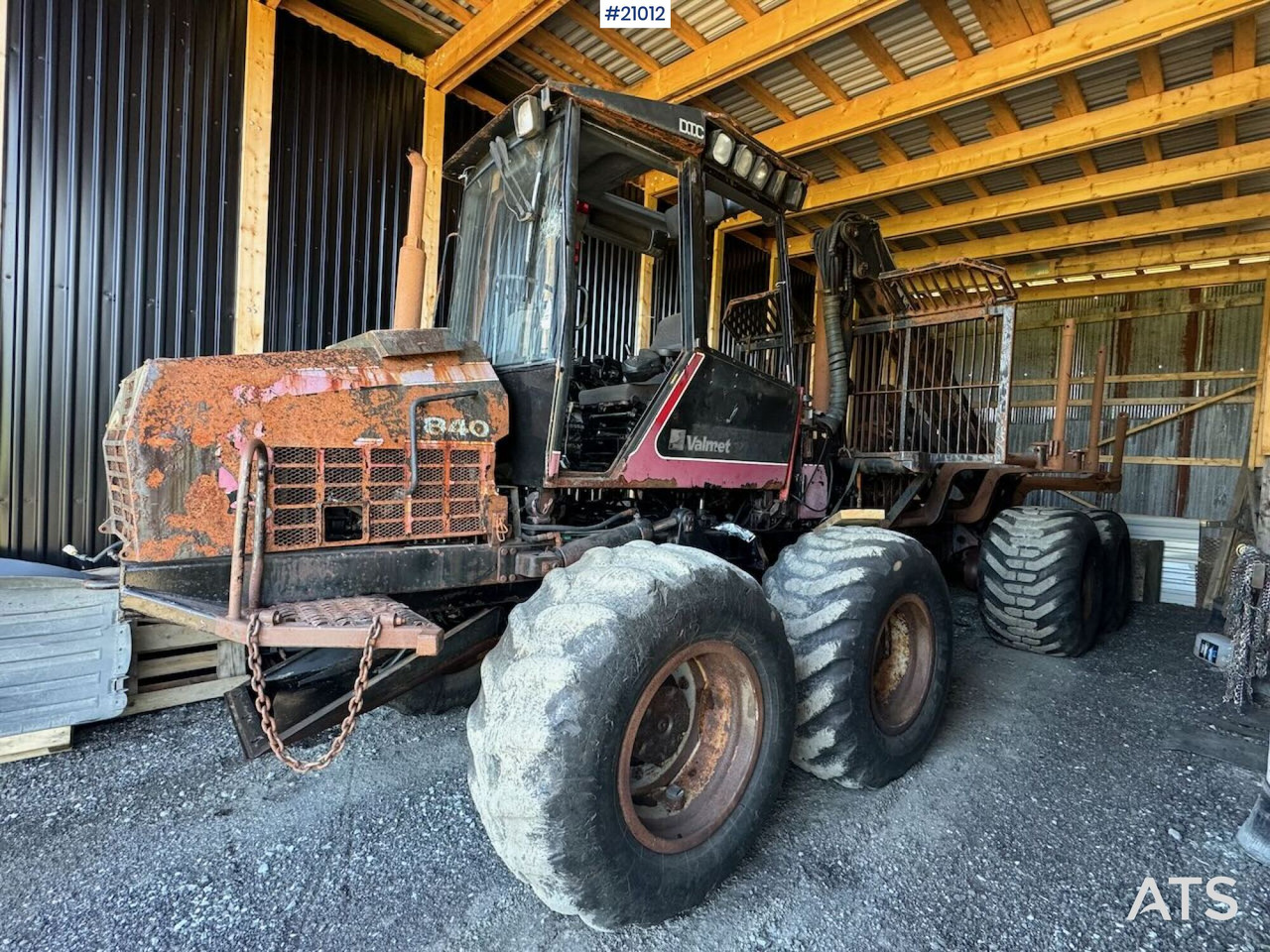 Valmet 840 - Forwarder: das Bild 4 Valmet 840 - Forwarder: das Bild 4