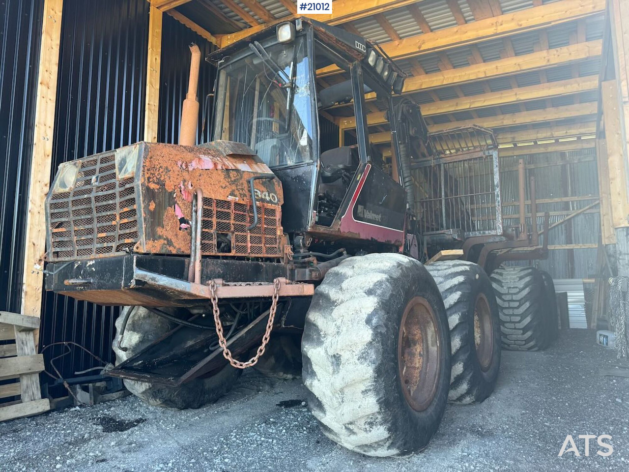 Valmet 840 - Forwarder: das Bild 2 Valmet 840 - Forwarder: das Bild 2