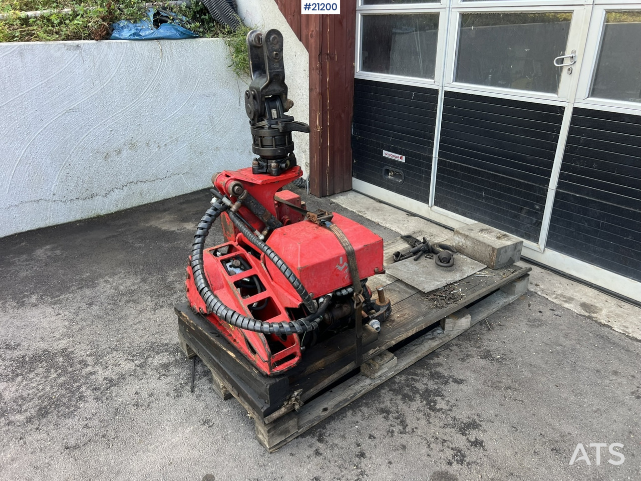 Hogstaggregat SG220RC hogstaggregat for kran m/ ekstra klo, sverd og kjede - Fällgreifer: das Bild 1 Hogstaggregat SG220RC hogstaggregat for kran m/ ekstra klo, sverd og kjede - Fällgreifer: das Bild 1