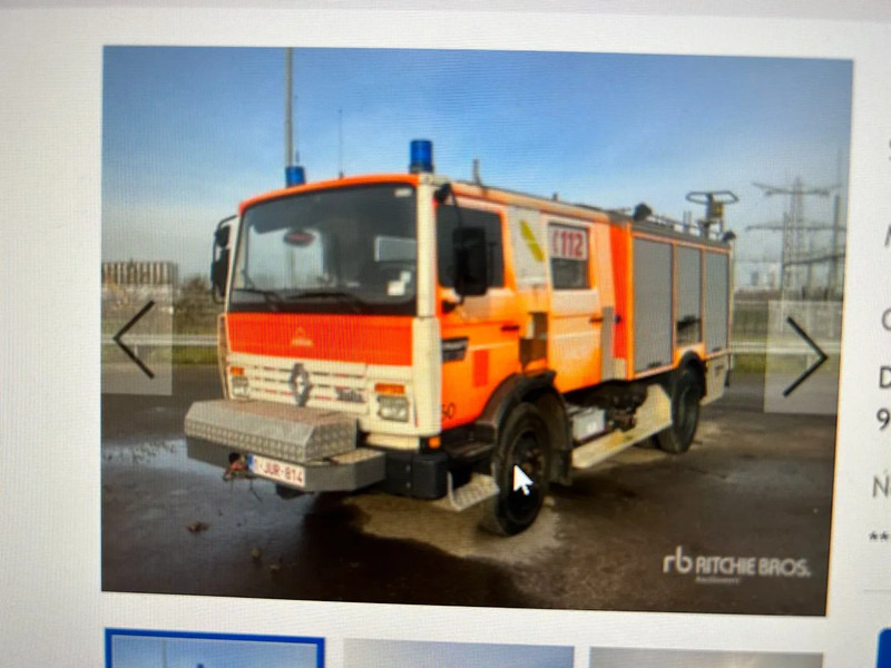 Renault Midliner S150 Turbo Crewcab Brandweer /Feuerwehr / FireTruck - Feuerwehrfahrzeug: das Bild 2 Renault Midliner S150 Turbo Crewcab Brandweer /Feuerwehr / FireTruck - Feuerwehrfahrzeug: das Bild 2