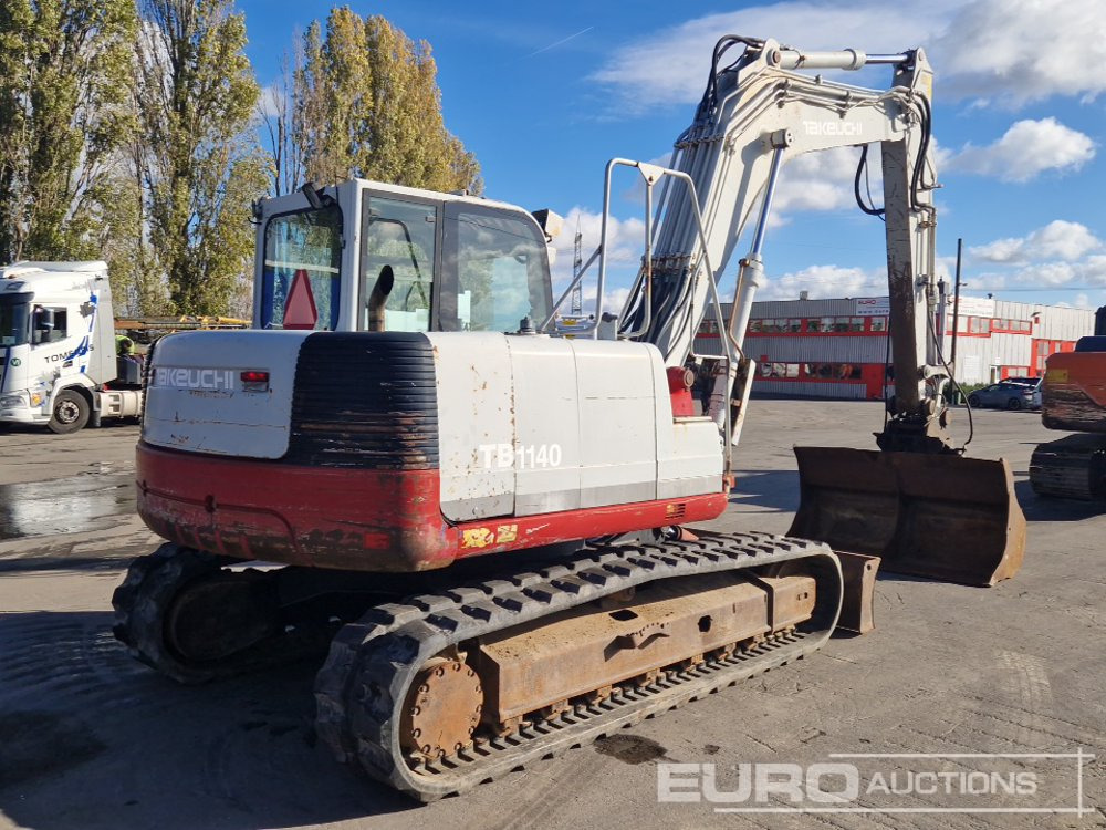 2006 Takeuchi TB1140 - Kettenbagger: das Bild 5 2006 Takeuchi TB1140 - Kettenbagger: das Bild 5