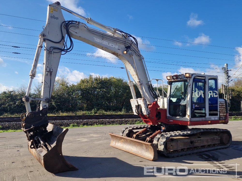 2006 Takeuchi TB1140 - Kettenbagger: das Bild 1 2006 Takeuchi TB1140 - Kettenbagger: das Bild 1