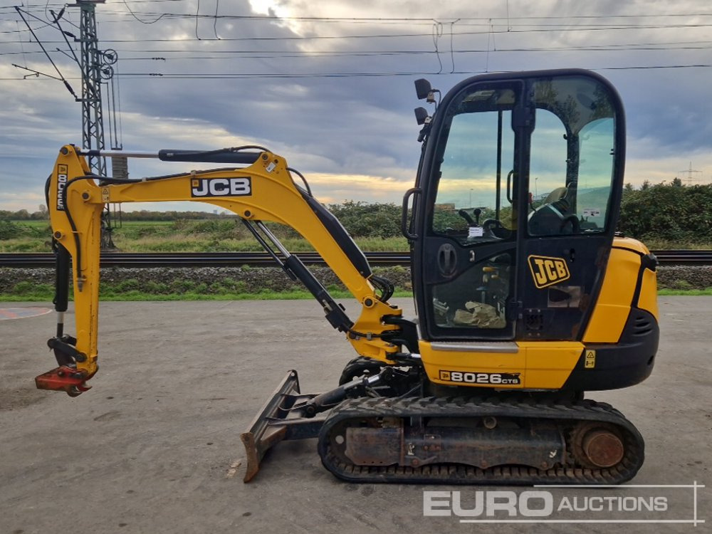 2018 JCB 8026 CTS - Minibagger: das Bild 2 2018 JCB 8026 CTS - Minibagger: das Bild 2
