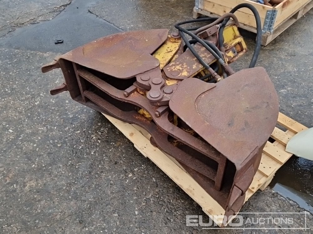14" Hydraulic Rotating Clamshell Bucket - Anbauteil für Bagger: das Bild 1 14" Hydraulic Rotating Clamshell Bucket - Anbauteil für Bagger: das Bild 1