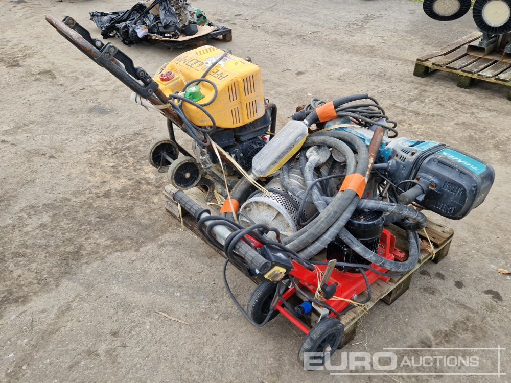 Compaction Plates (2 of), Concrete Poker, Submersible Water Pump, Paving Breaker, Generator - Baugeräte: das Bild 3 Compaction Plates (2 of), Concrete Poker, Submersible Water Pump, Paving Breaker, Generator - Baugeräte: das Bild 3