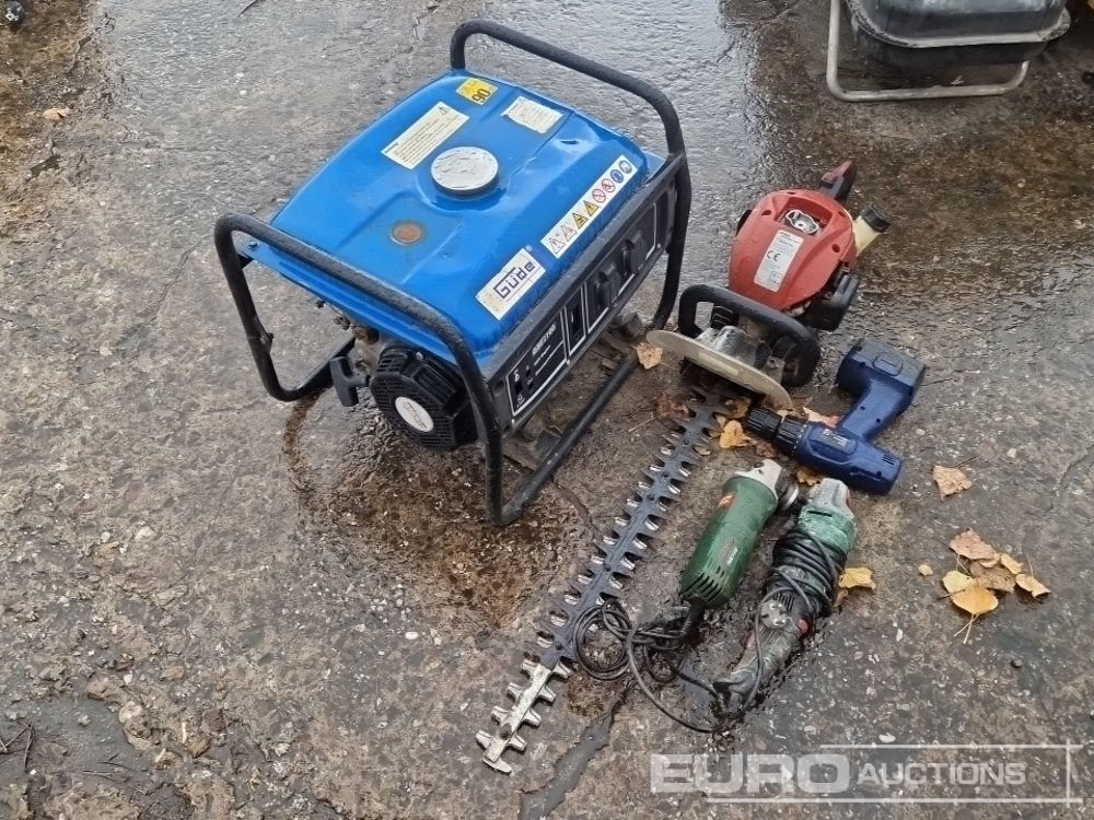 Generator, Hedge Cutter, Angle Grinder - Baugeräte: das Bild 4 Generator, Hedge Cutter, Angle Grinder - Baugeräte: das Bild 4