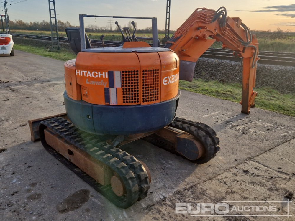 Hitachi EX20UR - Minibagger: das Bild 1 Hitachi EX20UR - Minibagger: das Bild 1