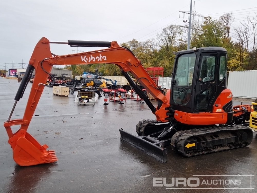 Kubota 55U - Minibagger: das Bild 1 Kubota 55U - Minibagger: das Bild 1