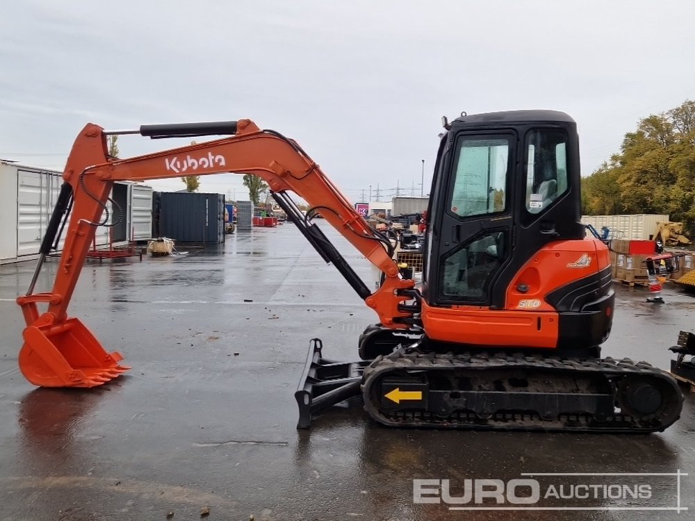 Kubota 55U - Minibagger: das Bild 2 Kubota 55U - Minibagger: das Bild 2
