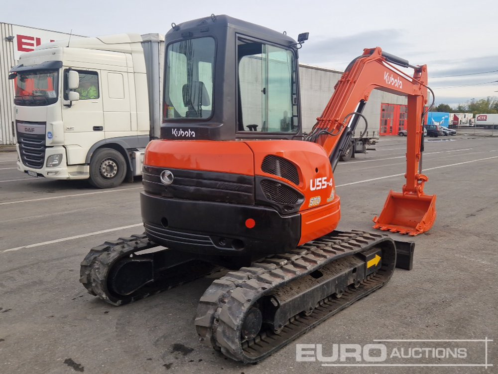 Kubota 55U - Minibagger: das Bild 5 Kubota 55U - Minibagger: das Bild 5