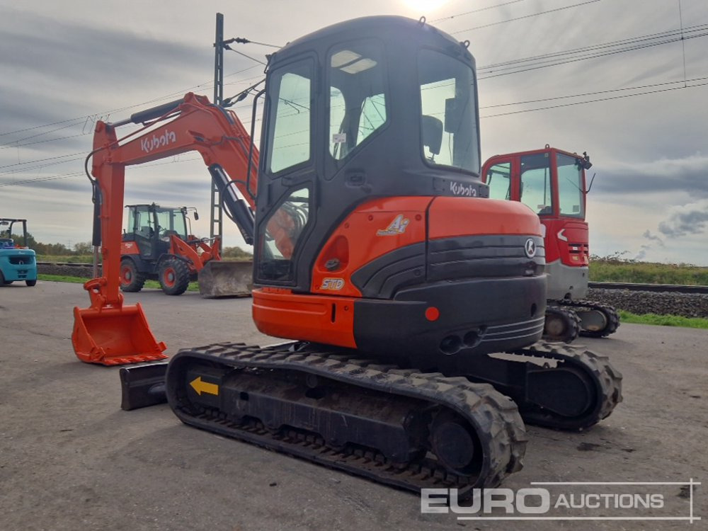 Kubota 55U - Minibagger: das Bild 3 Kubota 55U - Minibagger: das Bild 3