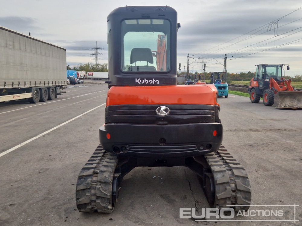 Kubota 55U - Minibagger: das Bild 4 Kubota 55U - Minibagger: das Bild 4