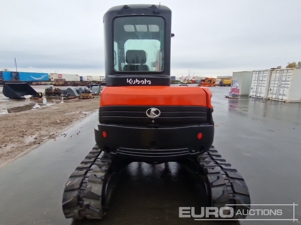 Kubota 55U - Minibagger: das Bild 4 Kubota 55U - Minibagger: das Bild 4