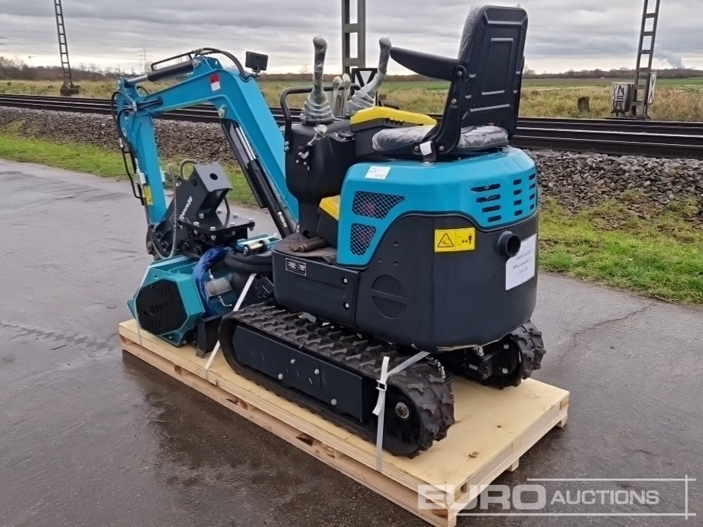 Oulide 12 Rubber Tracks, Blade, Piped, Hydraulic Hammer, Flail Mower, Bucket - Minibagger: das Bild 3 Oulide 12 Rubber Tracks, Blade, Piped, Hydraulic Hammer, Flail Mower, Bucket - Minibagger: das Bild 3