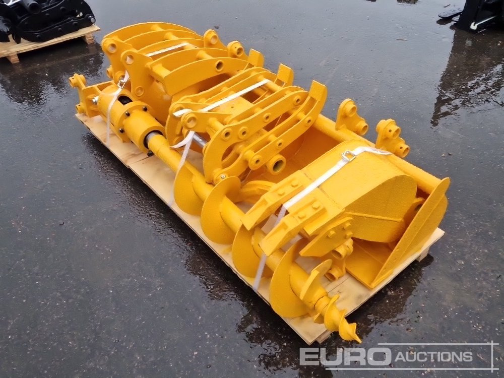 Unused 2025 GIYI QTY (8) CAT 301 Excavator Attachment, Rake, Ripper, Grabber, 12” Auger, 16” Auger, 8” Digging Bucket, 24”, 32” Ditching Bucket - Schaufel: das Bild 5 Unused 2025 GIYI QTY (8) CAT 301 Excavator Attachment, Rake, Ripper, Grabber, 12” Auger, 16” Auger, 8” Digging Bucket, 24”, 32” Ditching Bucket - Schaufel: das Bild 5