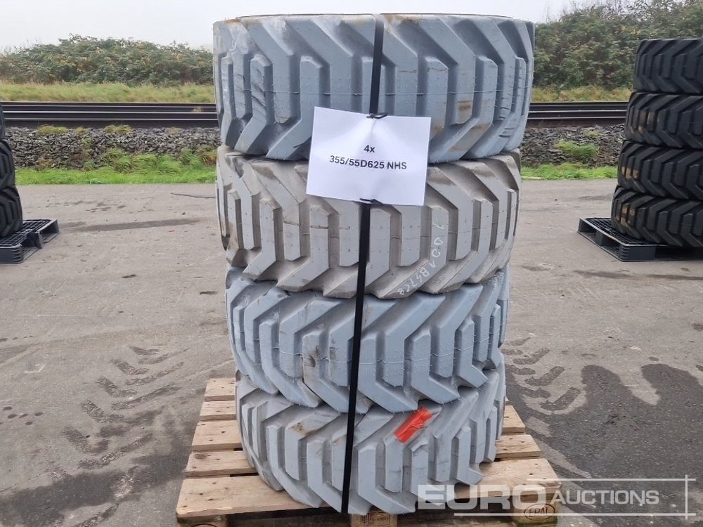 Unused JLG 355/55D625 NHS Tyres (4 of) - Reifen: das Bild 1 Unused JLG 355/55D625 NHS Tyres (4 of) - Reifen: das Bild 1