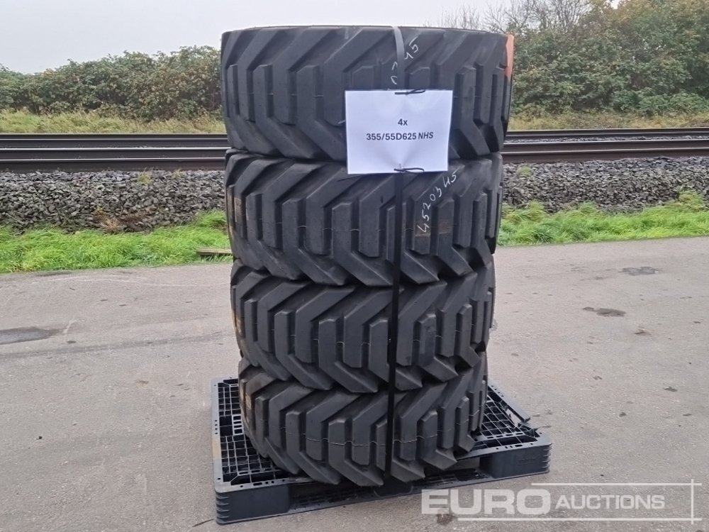 Unused JLG 355/55D625 NHS Tyres (4 of) - Reifen: das Bild 1 Unused JLG 355/55D625 NHS Tyres (4 of) - Reifen: das Bild 1