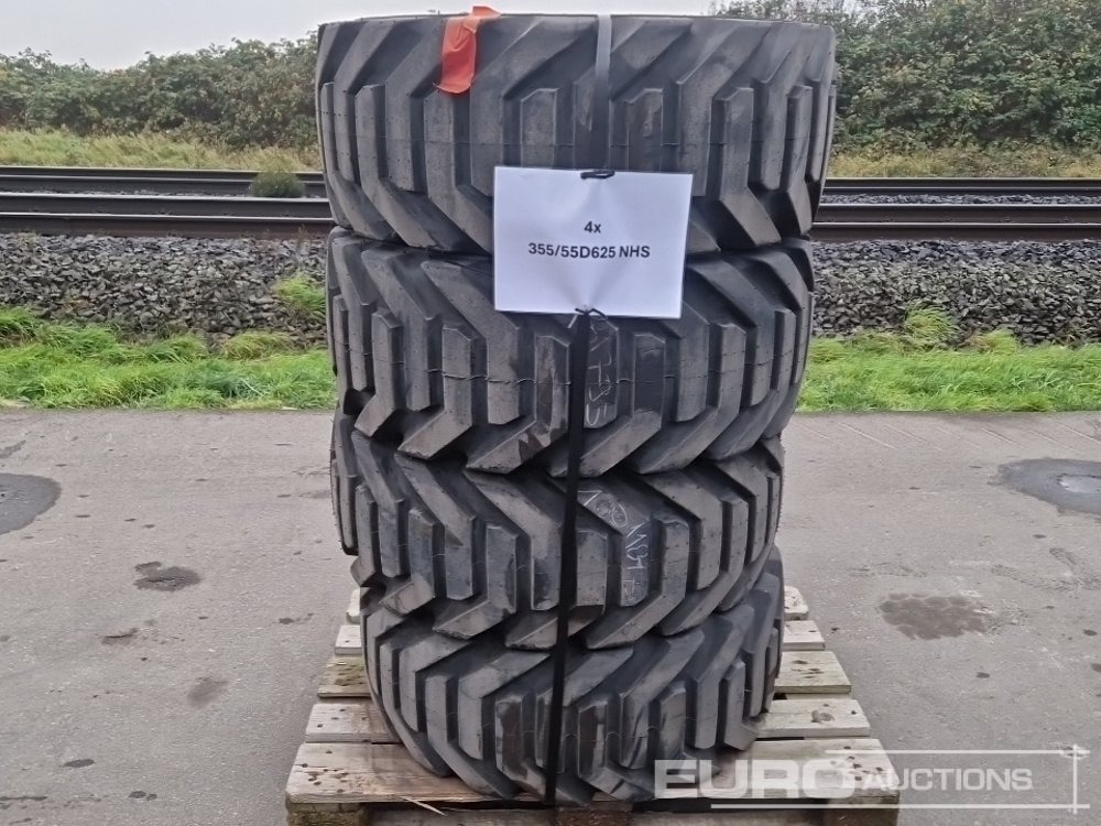 Unused JLG 355/55D625 NHS Tyres (4 of) - Reifen: das Bild 1 Unused JLG 355/55D625 NHS Tyres (4 of) - Reifen: das Bild 1