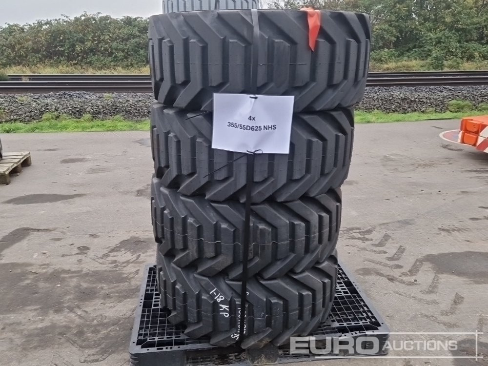 Unused JLG 355/55D625 NHS Tyres (4 of) - Reifen: das Bild 1 Unused JLG 355/55D625 NHS Tyres (4 of) - Reifen: das Bild 1