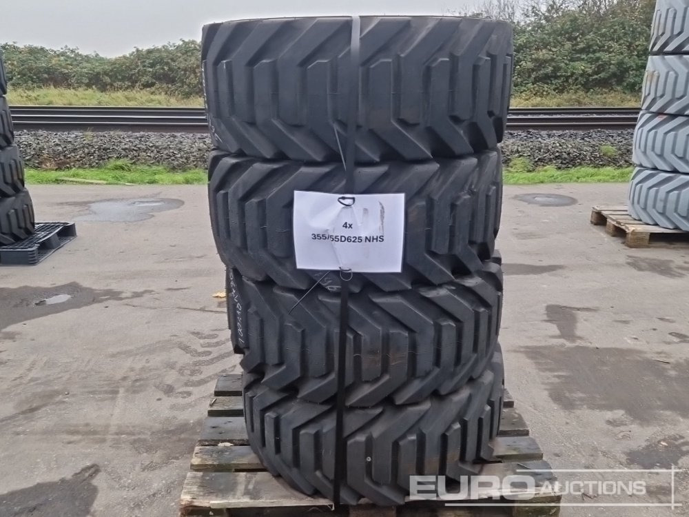 Unused JLG 355/55D625 NHS Tyres (4 of) - Reifen: das Bild 1 Unused JLG 355/55D625 NHS Tyres (4 of) - Reifen: das Bild 1