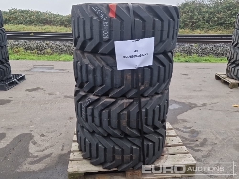 Unused JLG 355/55D625 NHS Tyres (4 of) - Reifen: das Bild 1 Unused JLG 355/55D625 NHS Tyres (4 of) - Reifen: das Bild 1