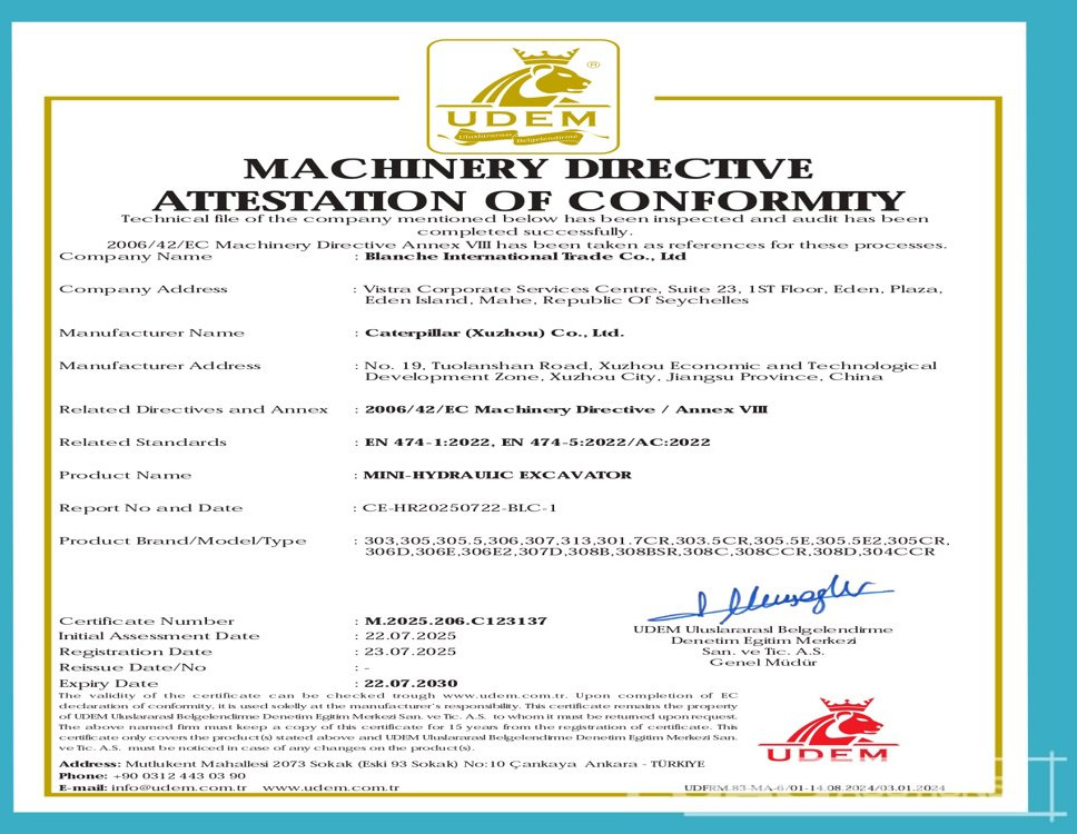 CAT 306 - Minibagger: das Bild 1 CAT 306 - Minibagger: das Bild 1