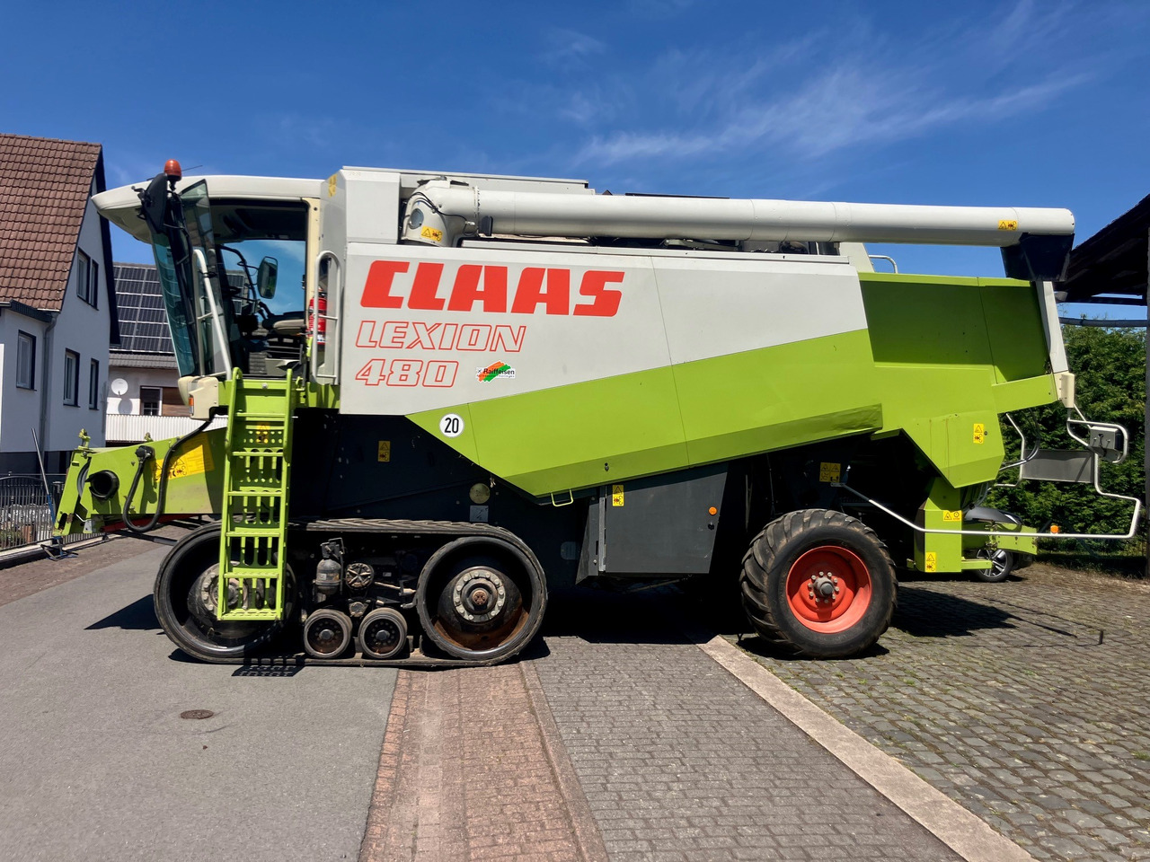 Claas Lexion 480 Terra Trac - Mähdrescher: das Bild 1 Claas Lexion 480 Terra Trac - Mähdrescher: das Bild 1