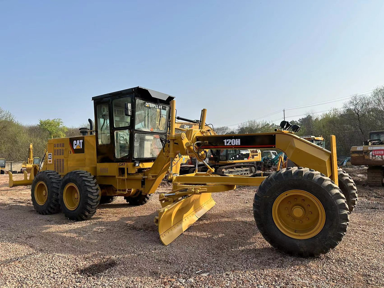 CATERPILLAR 120H motor grader - Grader: das Bild 1 CATERPILLAR 120H motor grader - Grader: das Bild 1