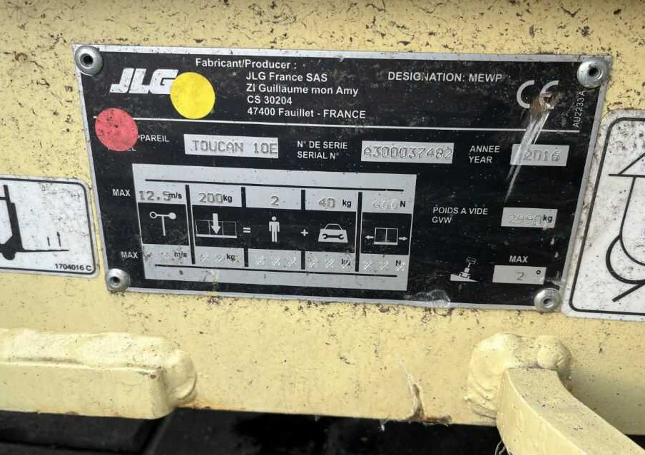 JLG Toucan 10E - Teleskopbühne: das Bild 4 JLG Toucan 10E - Teleskopbühne: das Bild 4
