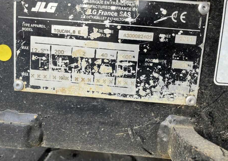 JLG Toucan 8E - Teleskopbühne: das Bild 4 JLG Toucan 8E - Teleskopbühne: das Bild 4