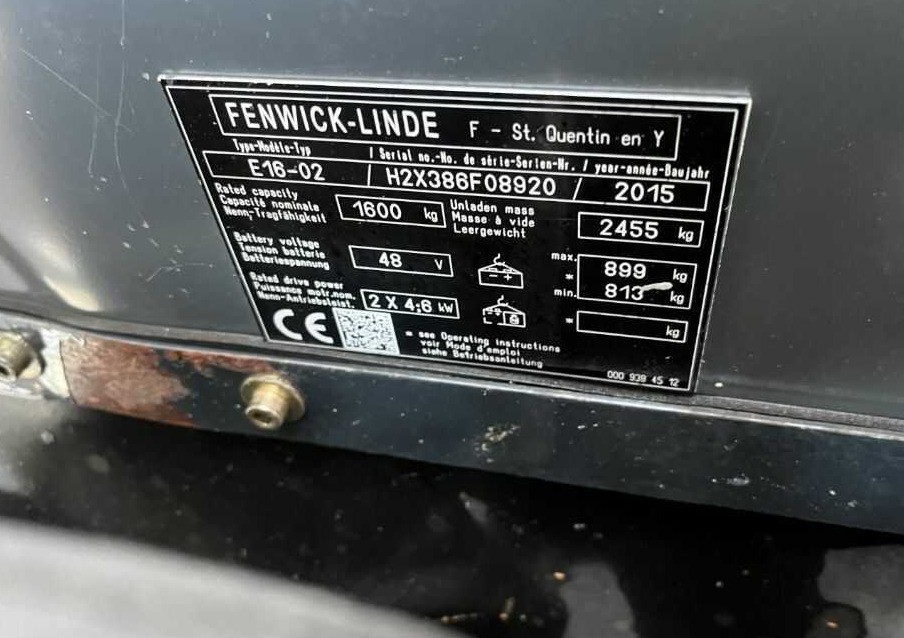 Linde E16-02 - Elektrostapler: das Bild 4 Linde E16-02 - Elektrostapler: das Bild 4