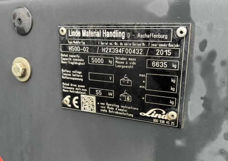 Linde H50D-02 - Dieselstapler: das Bild 4 Linde H50D-02 - Dieselstapler: das Bild 4