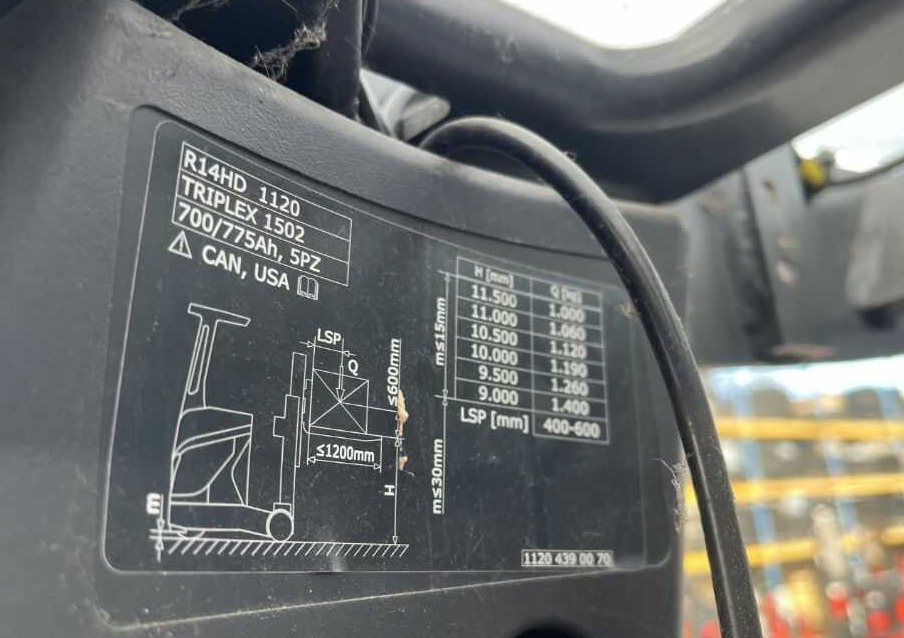 Linde R14HD-01 - Schubmaststapler: das Bild 5 Linde R14HD-01 - Schubmaststapler: das Bild 5