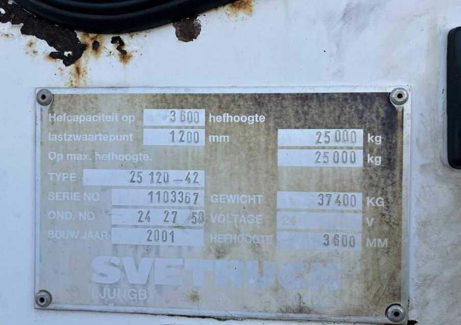 Svetruck 25120-42 - Dieselstapler: das Bild 4 Svetruck 25120-42 - Dieselstapler: das Bild 4