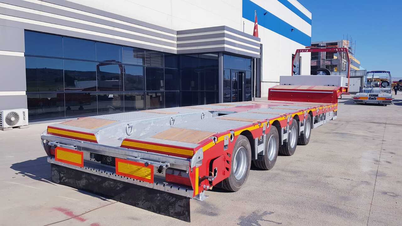 Tieflader Auflieger Für die Beförderung von schwere Technik 4 AXLE GERMANO TYPE LOWLOADER VEGA TRAILER: das Bild 13 Tieflader Auflieger Für die Beförderung von schwere Technik 4 AXLE GERMANO TYPE LOWLOADER VEGA TRAILER: das Bild 13
