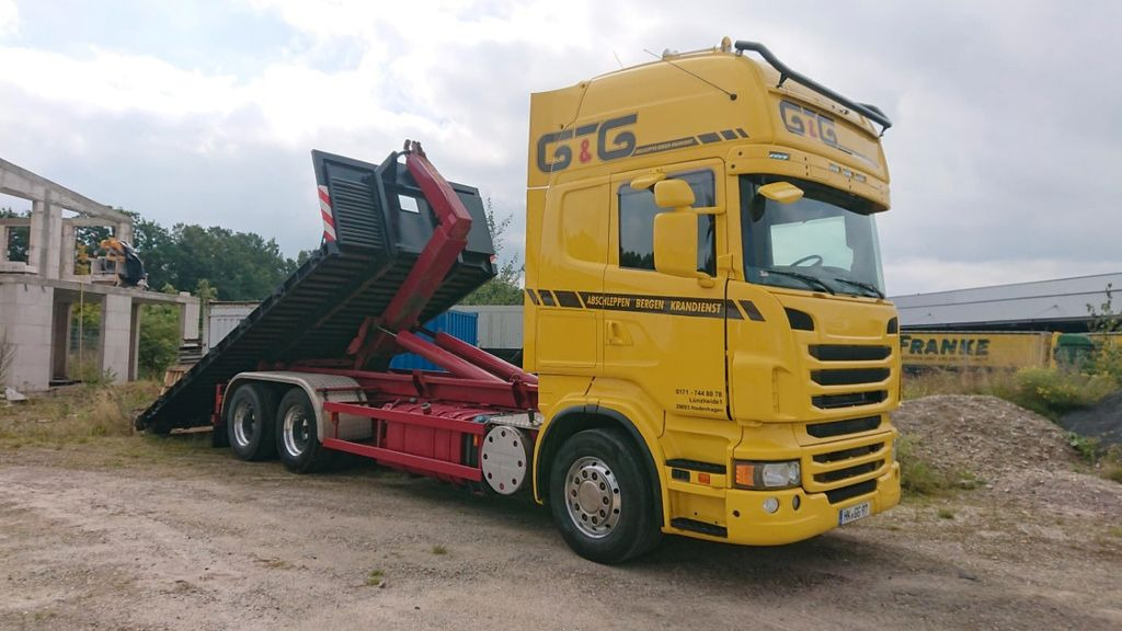 Scania R 730 Abroller voll Luft Scania R 730 Abroller voll Luft - Abrollkipper: das Bild 4 Scania R 730 Abroller voll Luft Scania R 730 Abroller voll Luft - Abrollkipper: das Bild 4