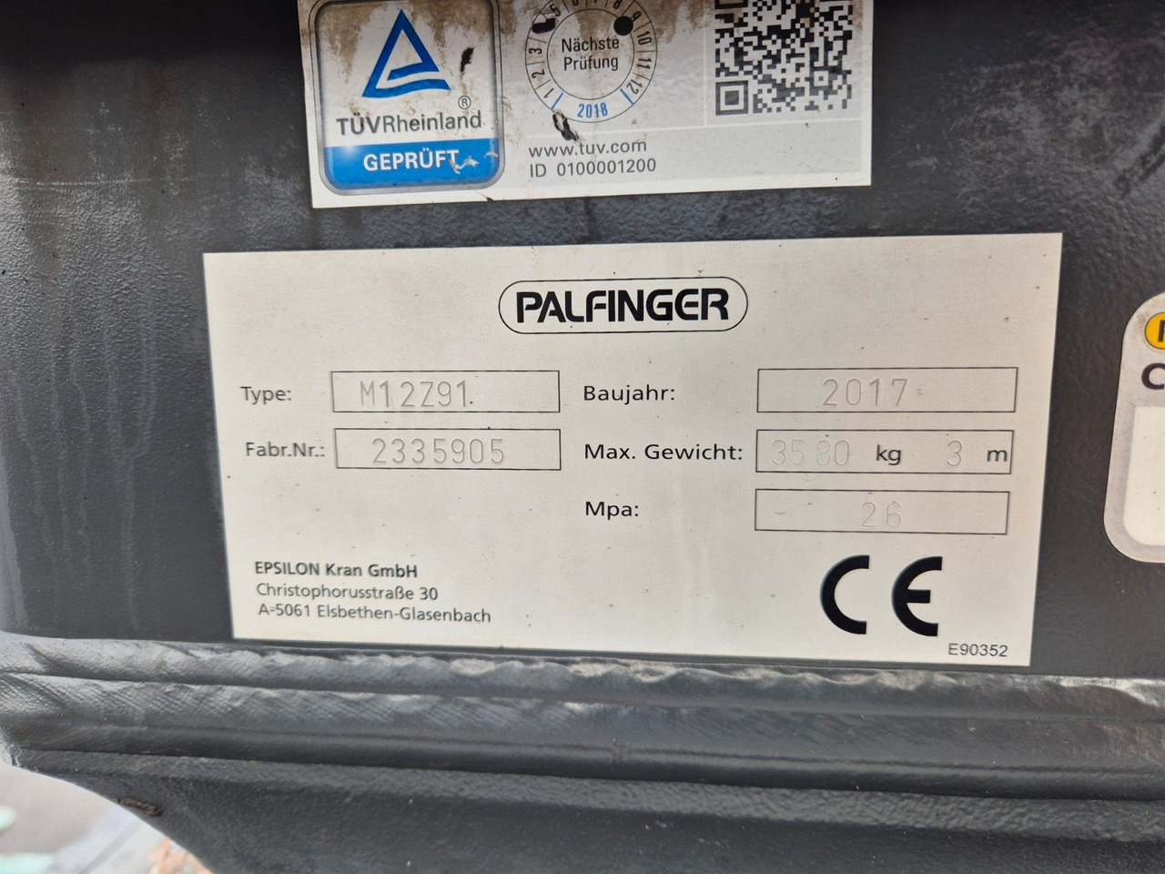 Holztransporter, Autokran DAF XF 460 6x4 Epsilon M12Z91: das Bild 16 Holztransporter, Autokran DAF XF 460 6x4 Epsilon M12Z91: das Bild 16