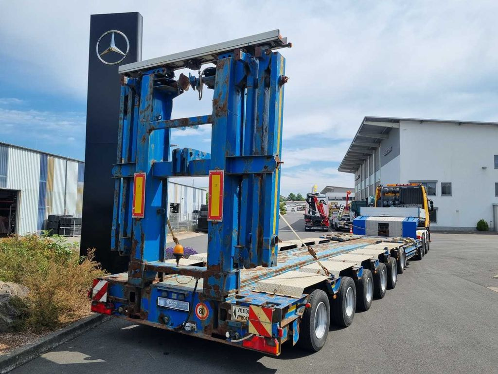 Goldhofer STZ-H6-57/80A Teleskop-Tieflader Waggontransport Goldhofer STZ-H6-57/80A Teleskop-Tieflader Waggontransport - Tieflader Auflieger: das Bild 2 Goldhofer STZ-H6-57/80A Teleskop-Tieflader Waggontransport Goldhofer STZ-H6-57/80A Teleskop-Tieflader Waggontransport - Tieflader Auflieger: das Bild 2