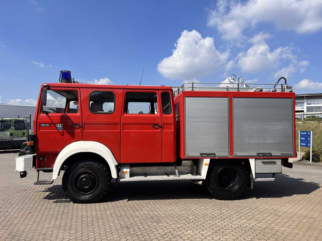 Feuerwehrfahrzeug Iveco 90-16 AW 4x4 LF8 Feuerwehr Standheizung 9 Sitze: das Bild 7