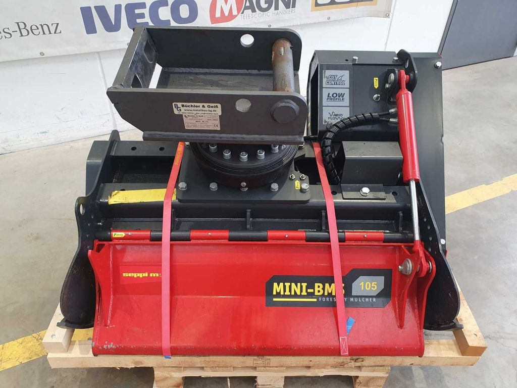 Seppi M. MINI-BMS 105 Mulcher / DEMO / Drehmotor Seppi M. MINI-BMS 105 Mulcher / DEMO / Drehmotor - Forstmulcher: das Bild 3 Seppi M. MINI-BMS 105 Mulcher / DEMO / Drehmotor Seppi M. MINI-BMS 105 Mulcher / DEMO / Drehmotor - Forstmulcher: das Bild 3