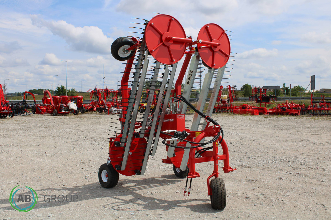 Repossi Repossi FP 6000 Big comb rake - Heuwender/ Wenderechen: das Bild 1 Repossi Repossi FP 6000 Big comb rake - Heuwender/ Wenderechen: das Bild 1