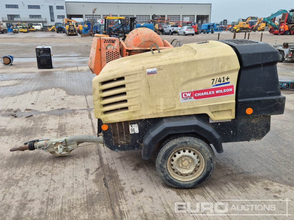 2012 Doosan 741 - Luftkompressor: das Bild 2 2012 Doosan 741 - Luftkompressor: das Bild 2