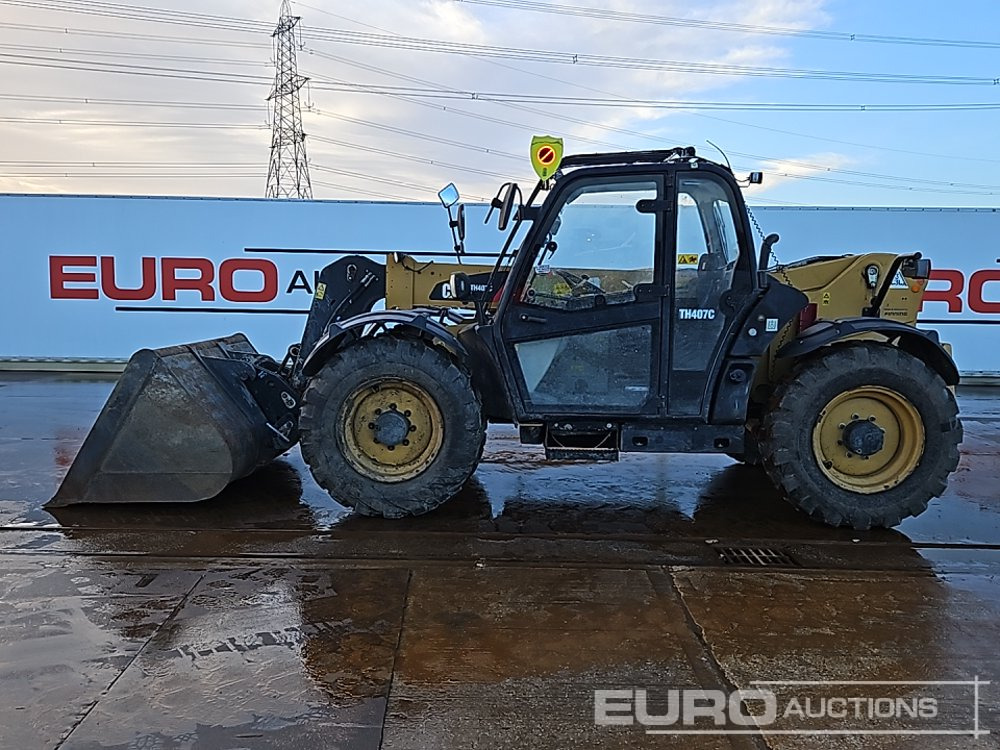2013 CAT TH407C - Teleskoplader: das Bild 2 2013 CAT TH407C - Teleskoplader: das Bild 2