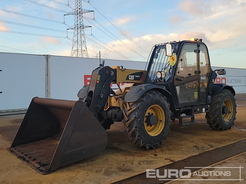 2016 CAT TH407C - Teleskoplader: das Bild 1 2016 CAT TH407C - Teleskoplader: das Bild 1
