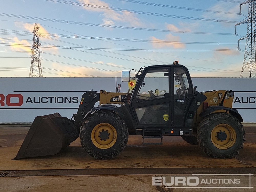 2016 CAT TH407C - Teleskoplader: das Bild 2 2016 CAT TH407C - Teleskoplader: das Bild 2