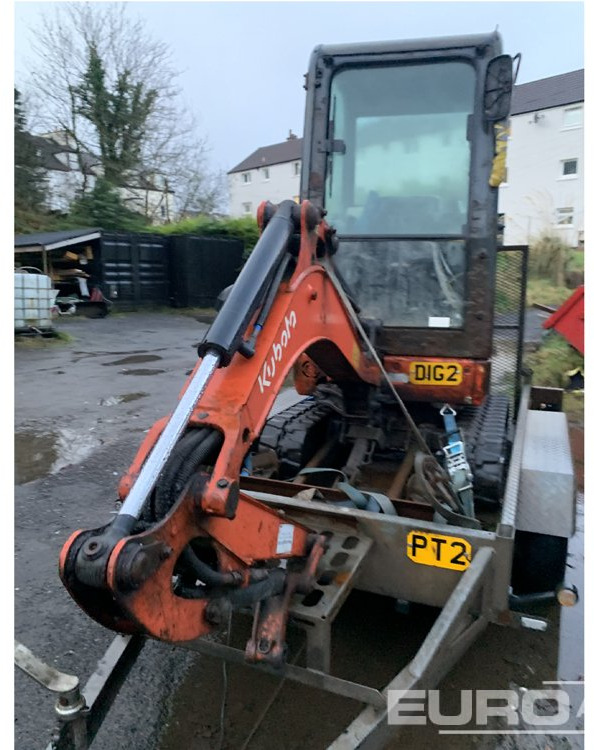 2017 Kubota KX016-4 - Minibagger: das Bild 1 2017 Kubota KX016-4 - Minibagger: das Bild 1