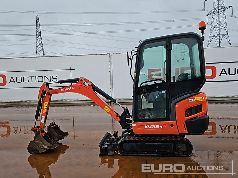2020 Kubota KX016-4 - Minibagger: das Bild 2 2020 Kubota KX016-4 - Minibagger: das Bild 2