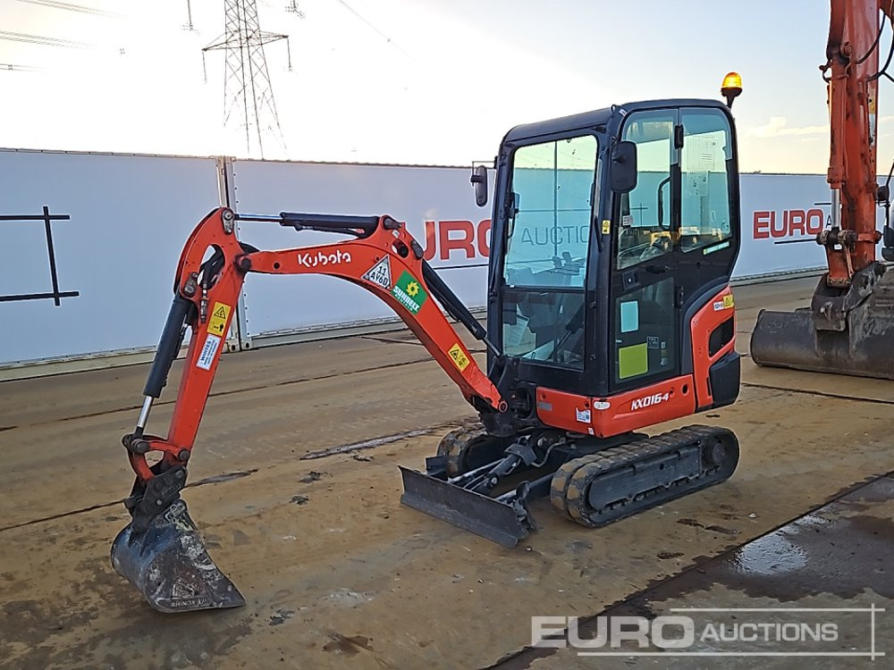 2020 Kubota KX016-4 - Minibagger: das Bild 1 2020 Kubota KX016-4 - Minibagger: das Bild 1